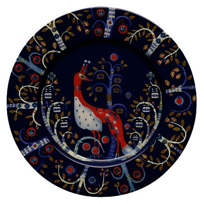 Iittala Taika Plate, Dia.22cm, Blue Iittala Taika Plate, Dia.22cm, Blue